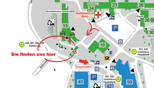 Anfahrt Personalrat Wissenschaftlich Beschaeftigte