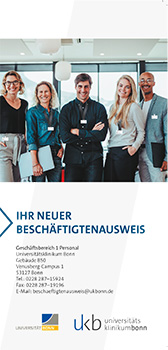 Flyer Beschäftigtenausweis