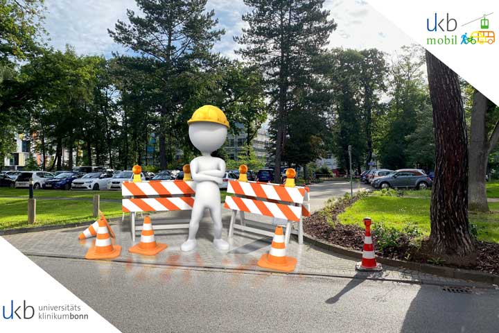 Sperrung Kapellen-Parkplatz