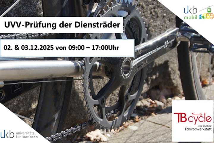 UVV Prüfung Diensträder